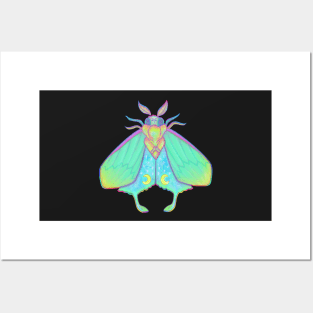 Moon Moth Posters and Art